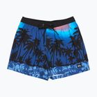 Pantaloncini da bagno uomo Quiksilver Everyday Printed Volley 15" Monaco Blue Thermotropics