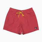 Pantaloncini da bagno uomo Quiksilver Everyday Solid Volley 15" burnt russet