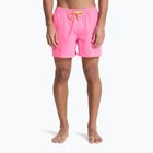 Costume da bagno uomo Quiksilver Everyday Solid Volley 15" pink lemonade