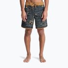 Pantaloncini da bagno uomo Quiksilver Surfsilk Scallop 18" black sundown