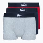 Lacoste boxer 5H1803 BCK 3 paia blu navy/argento porcellana/rosso