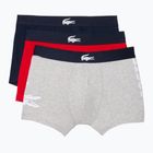 Lacoste boxer 5H1803 BCK 3 paia blu navy/argento porcellana/rosso