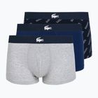 Lacoste boxer uomo 5H1288 confezione da 3 pezzi blu navy/bianco/argento ch