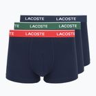 Boxer uomo Lacoste 5H12997 3 paia navy blue/green/red/navy blue