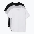 Maglietta Lacoste uomo TH9010 3-pack bianco/argento mento/nero