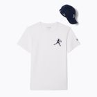 Camicia da tennis Lacoste uomo TH1044 bianco/blu scuro