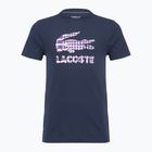 T-shirt Lacoste uomo TH4769 blu navy