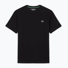 Maglia da tennis uomo Lacoste TH0003 black/lambʼs lettuce
