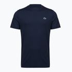 T-shirt da tennis uomo Lacoste TH0004 navy blue