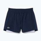 Pantaloncini da tennis da donna Lacoste GF9972 navy blue/phoenix blue