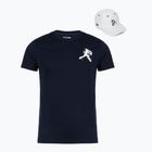 T-shirt uomo + cappellino Lacoste TH1044 navy blue/white