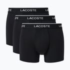 Boxer da uomo Lacoste 5H3202 Microfibra Negro 3 pack black