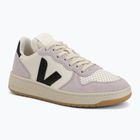 Scarpe da donna VEJA V-10 Prime Leather pure/black/parme
