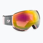 Occhiali da sci Julbo Moonlight rosa/rosa/blu flash