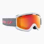 Julbo June occhiali da sci bianco/nero/goldange/flash red