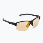 Occhiali da sole Julbo Split Reactiv 1-3 Light Amplifier nero opaco/rosso