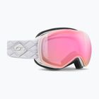 Occhiali da sci Julbo Proxima Reactiv ad alto contrasto bianco/rosa flash