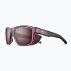 Occhiali da sole Julbo Shield M Polarized HD shint translu gray/fluo pink