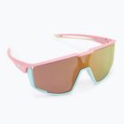 Occhiali da sole Julbo Fury Spectron 3Cf rosa pastello/azzurro opaco