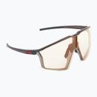 Occhiali da sole Julbo Edge Reactiv 0-3 High Contrast black translu logos orange fluo mat/clear
