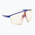 Occhiali da sole Julbo Edge Reactiv 1-3 Light Amplifier blu metallizzato/bianco/multilayer oro rosa