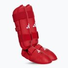 Protezioni per tibia adidas WKF rosso