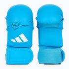 Protezioni per le mani adidas WKF blu/nero