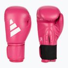 Guantoni da boxe adidas Speed 50 rosa/bianco