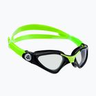 Occhialini da nuoto per bambini Aquasphere Kayenne 2022 nero/verde brillante/chiaro