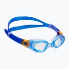 Occhialini da nuoto per bambini Aquasphere Moby Kid blu/arancio/chiaro
