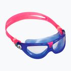 Maschera da nuoto per bambini Aquasphere Seal Kid 2 blu/rosa/chiaro