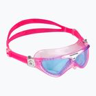 Aquasphere Vista maschera da nuoto per bambini rosa/bianco/blu MS5630209LB