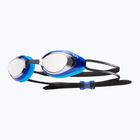 Occhialini da nuoto TYR Blackhawk Racing Mirrored silver/blue/black