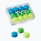 Tappi per le orecchie Tyr Soft Silicone Ear Plugs Jr 12 pcs. blue/green/yellow