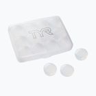 Tappi per le orecchie Tyr Soft Silicone Ear Plugs 12 pcs. clear