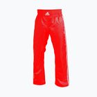 Pantaloni da taekwondo adidas ADIPFC01 rosso