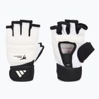 Guanti da taekwondo Adidas WT nero/bianco