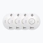 Ruote per pattini a rotelle FR Skates Luminous Led Quad Wheel 62mm/85A Sixies 6LED X4 white