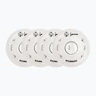 Ruote per pattini a rotelle FR Skates Luminous Led Quad Wheel 62mm/85A Sixies 6LED X4 rainbow/white