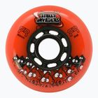 Ruote per pattini a rotelle FR Skates Street Invaders Wheels 80mm/84A X4 orange/black