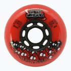 Ruote per pattini a rotelle FR Skates Street Invaders Wheels 80mm/84A X4 red/black