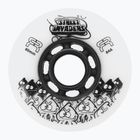 Ruote per pattini a rotelle FR Skates Street Invaders Wheels 80mm/84A X4 white/black