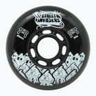 Ruote per pattini a rotelle FR Skates Street Invaders Wheels 84mm/84A X4 black/black
