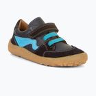 Scarpe Froddo Splash blu scuro per bambini a piedi nudi