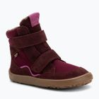 scarponi da neve Froddo Tex Winter bordeaux per bambini a piedi nudi