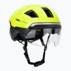 Casco da bici con indicatori di direzione ABUS Hyp-e Ace signal yellow