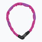 Chiusura per bicicletta ABUS Steel-O-Chain 5805C/75 pink