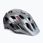 Alpina Anzana argento scuro/nero/rosso lucido casco da bici