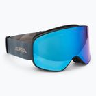 Occhiali da sci Alpina Slope Q-Lite nero/ blu opaco/ blu