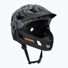 Casco da bici Alpina per bambini Rupi nero camo/arancio opaco